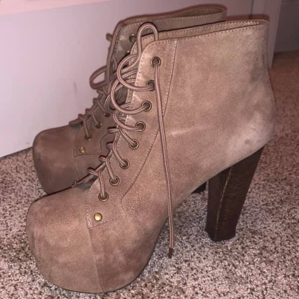 Jeffrey Campbell Lace-Up Platforms